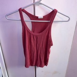 ⚠️LAST TWO MONTHS TO PURCHASE— Tilly’s pink razorback tank top🩷